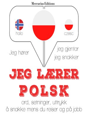 cover image of Jeg lærer polsk